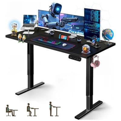 Furrific® Escritorio Gamer Altura Ajustable 160x60cm Escritorio Eléctrico Elevable Con 2 Marchas Memoria, Escritorio Ajustable 70-115cm En Altura Para Oficina En Casa, Gamer Con Motor Silencios Negro - $3,308.94 en Mercado Libre | PrecioMX