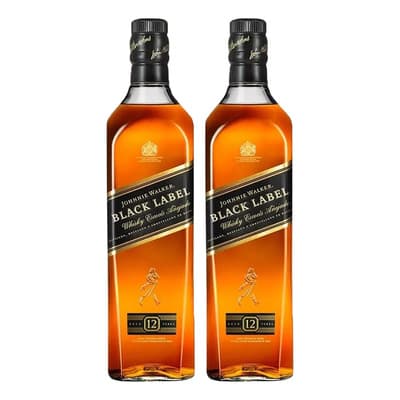 Johnnie Walker Black Label Blended Whisky 750 Ml 2 Pck 2 Pz - $1,220.00 en Mercado Libre | PrecioMX