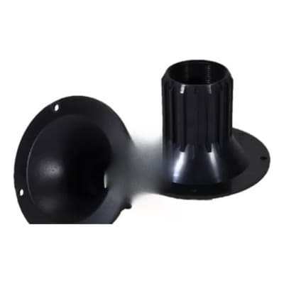 2 Piezas Difusor Redondo Para Tweeter Driver Rosca 1 3/8 Color Negro - $96.03 en Mercado Libre | PrecioMX
