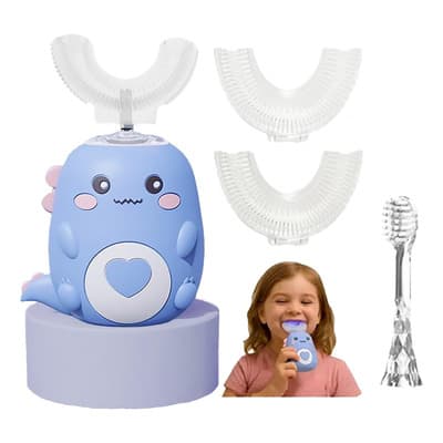 Cepillo De Dientes Eléctrico Infantil U Dental Pro Sensorial 360 - Tecnología Avanzada, En Forma De U,para Niños De 2 A 12 Años, 3 Modos De Cepillado, Función De Memoria Automática (azul) Blue,2-6 - $239.40 en Mercado Libre | PrecioMX