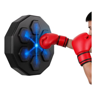 Máquina De Boxeo Música Electrónica Boxing Montadas En Pared Color Negro - $749.00 en Mercado Libre | PrecioMX