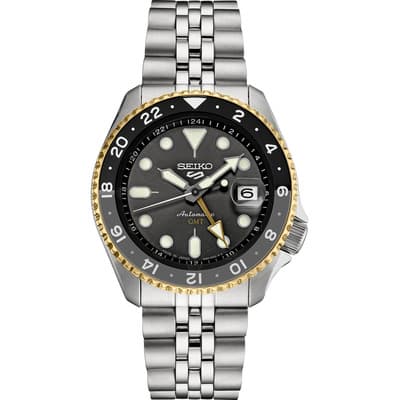 Reloj Seiko 5 Sports Ssk021 Caballero Plateado Negro Gris Oscuro - $10,251.00 en Mercado Libre | PrecioMX