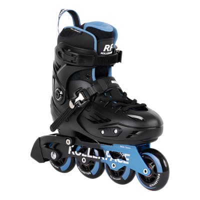 Patines En Línea Freeskates Rollerface Tyran Jr Black Color Negro Talla De Los Patines G (23-25 Cm) Tamaño De Las Ruedas 7.6 Cm