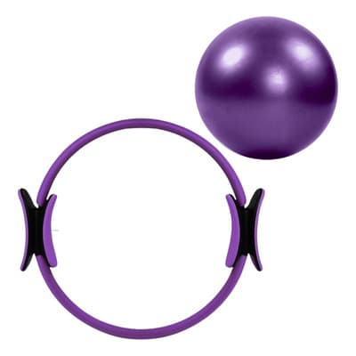 Anillo De Pilates Aro Resistencia Yoga + Pelota 25 Pilates Color Morado - $290.00 en Mercado Libre | PrecioMX