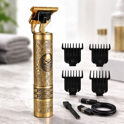 Rasuradora Electrica Lagom Cabello De Cortadora Profesional Trimmer Máquina Recargable Usb Profesional Para Hombre Alta Potencia 7000 Rpm 2 Horas Del Uso Perfiladora Impermeable Menos Ruido Dorado - $88.66 en Mercado Libre | PrecioMX
