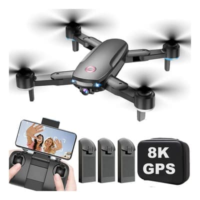 Drone Profesional Ourlife V01 Gps Motor Brushless, Retorno Automático Con Cámara 8k Y 3 Baterías Negro - $2,042.29 en Mercado Libre | PrecioMX