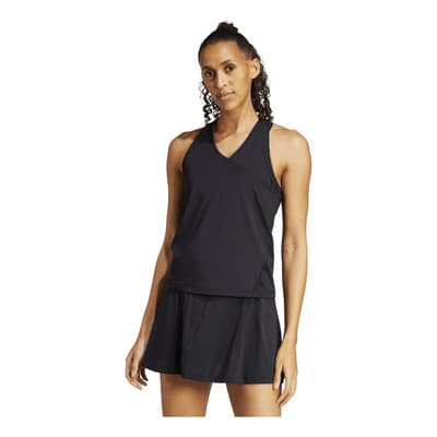 Tank adidas Tennis Club Climacool V-neck Mujer Jl6722 Negro