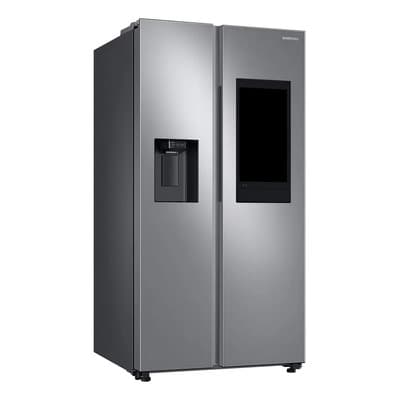 Refrigerador con freezer inverter Samsung RS22T5561 color refined inox con capacidad de 609L