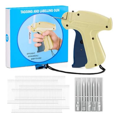 Kit Pistola Etiquetadora Ropa +5000 Plastiflechas +5 Agujas - $148.50 en Mercado Libre | PrecioMX