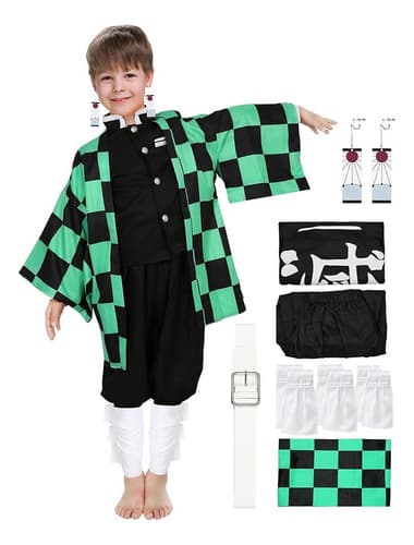 Kimono Niños Para Cosplay Anime Demon Slayer Tokitou - $435.71 en Mercado Libre | PrecioMX