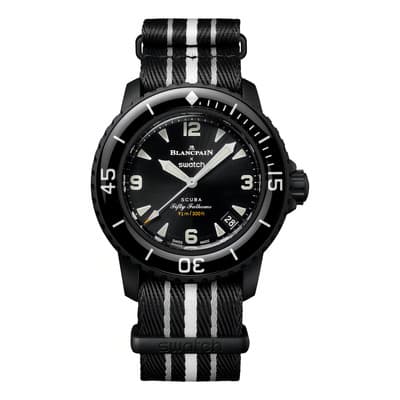 Reloj Blancpain X Swatch Ocean Of Storms Edición Especial Correa Negro Bisel Negro Fondo Negro - $12,900.00 en Mercado Libre | PrecioMX