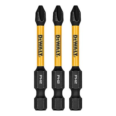 Puntas Para Taladro 3 Pzs Phillips #2 Dewalt (dwaf2ph2ir3) - $98.60 en Mercado Libre | PrecioMX