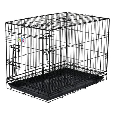 Jaula Metalica Plegable P/mascota 30 Negro - $1,534.34 en Mercado Libre | PrecioMX