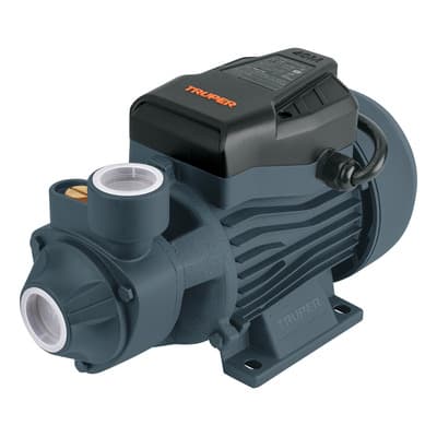 Bomba Eléctrica Periférica Para Agua Truper 1/2 Hp Periférica 127 V 60 Hz Boap-1/2a2 Color Negro