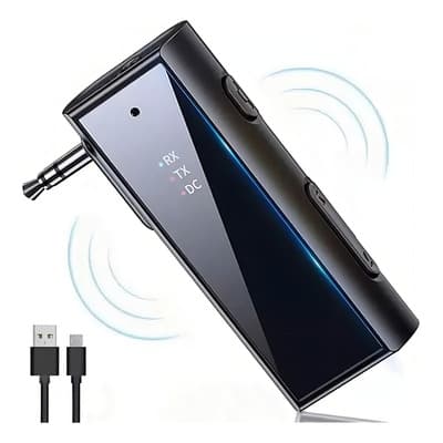 Receptor Bluetooth 5.1 Qyju Audio Auxiliar 3.5mm Para Auto Y Laptop - $209.00 en Mercado Libre | PrecioMX