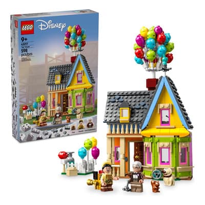 Lego® | Disney Y Pixar: Casa De Up 43217; Incluye 2 Minifiguras Lego, Una Figura De Un Perro, Una Mochila De Explorador Y Un Diario De Aventuras; Juguete; 9+ 598 Carl Fredricksen Y Russell - $1,499.00 en Mercado Libre | PrecioMX