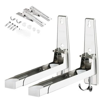 Soportes Para Microondas De Acero Inoxidable Ajustables