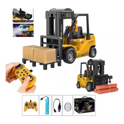 Montacargas Y Grúa A Control Remoto Con Música Para Niños - $522.00 en Mercado Libre | PrecioMX