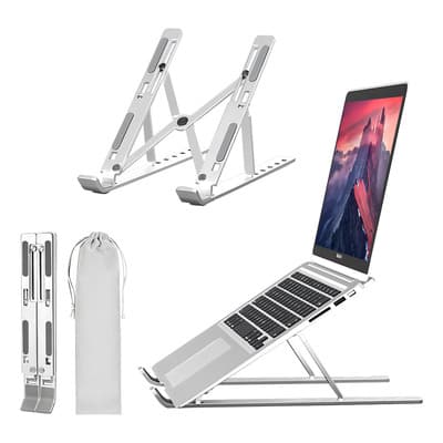Base Soporte Porta Laptop Ivarma M18 Tablet Ajustable Portat Plateado - $90.00 en Mercado Libre | PrecioMX