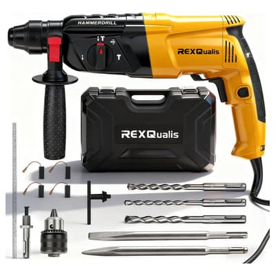 Rotomartillo Taladro de impacto Cincelador Perforador Sds 800w Con Accesorios