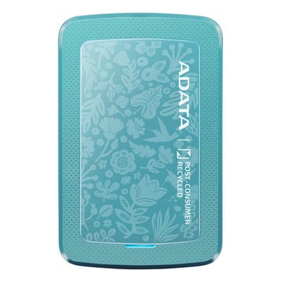 Disco Duro Externo Adata 2tb Ahc300e-2tu31-cgn Ecologico Color Verde Claro