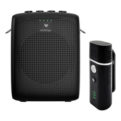 Amplificador Portatil Voz,bluetooth Micrófono Lavalier-wb006