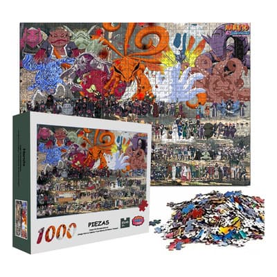 Rompecabezas 1000 Piezas De Naruto Colección De Personajes Y Animales De Cola 70x50cm Juegos Para Padres E Hijos, Regalos De Vacaciones, Juegos De Puzzle - $199.00 en Mercado Libre | PrecioMX