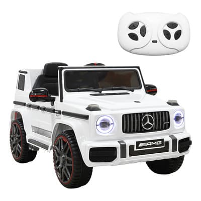 Montable Electrico Amg-g63 Camioneta Mercedes-benz Bluetooth Blanco - $4,499.00 en Mercado Libre | PrecioMX