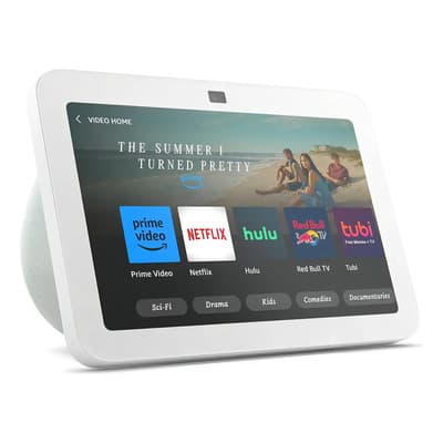 Amazon Alexa Echo Show Gen 8 Con Audio Espacial, Blanco Glacier White