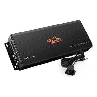 Amplificador Para Auto Clase D 5 Canales 4400w Audishako Mhd130.5d Para Subwoofer Para Bajos Negro - $2,415.15 en Mercado Libre | PrecioMX