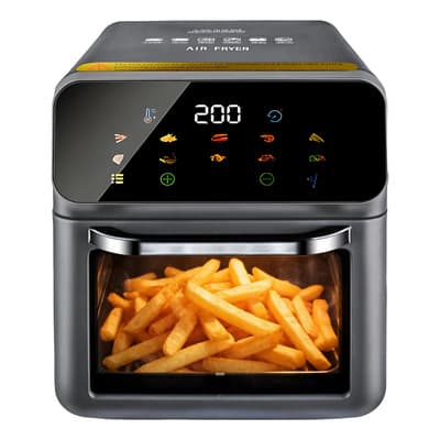 Freidora De Aire 10l Pantalla Táctil Inteligente Multifunción,airfryer,horno Freidora De Aire Y Horno De Aire,airfryer,horno De Cocina,horno Para Hornear Ideal Para Hogar,cocina Familiar Y Fiestas.