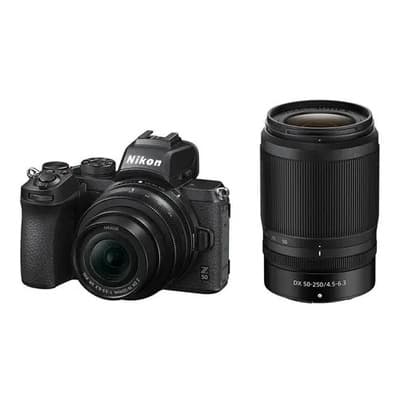Cámara Nikon Z50 16-50 Mm F/3.5-6.3 Vr + 50-250 Mm F/4.5-6.3 Color Negro - $23,759.12 en Mercado Libre | PrecioMX