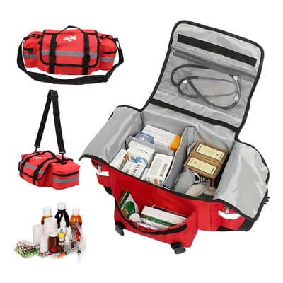 Mochila Botiquín Primeros Auxilios Vacía Para Traumas Médicas Para Emergencia Gran Capacidad Organizador De Bolsas - $229.00 en Mercado Libre | PrecioMX