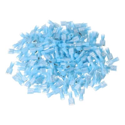 Eonspark Kit 200 Terminal Enchufe Hembra Tipo Para Faston Forro Azul - Terminales De Conexión Faston Aislados De Nylon, Adecuados Para Cableado Eléctrico, Con Función De Crimpado - $175.00 en Mercado Libre | PrecioMX