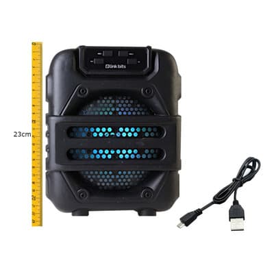 Bafle Bocina Bluetooth 6.5 Pulgadas C4s Link Bits Recargable Negro - $163.00 en Mercado Libre | PrecioMX