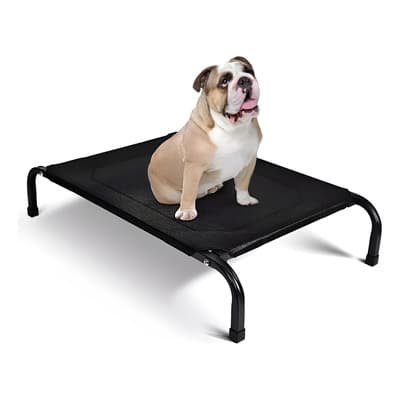 Cama Elevada Para Perro Grandes Malla Transpirable 102*69*21