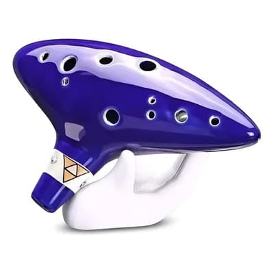 Ocarina Del Tiempo The Legend Of Zelda Azul Marítimo - $298.80 en Mercado Libre | PrecioMX