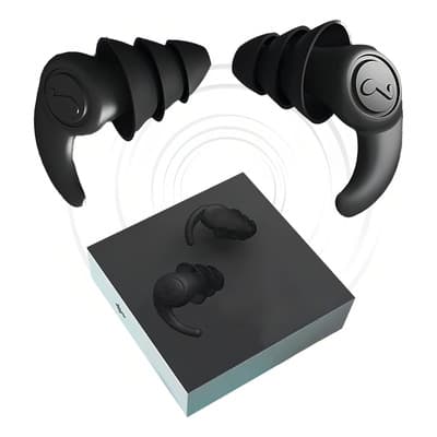 Gievuleo Earplug Tapones De Oídos Con Cancelación De Ruido Impermeables Negro - $98.08 en Mercado Libre | PrecioMX