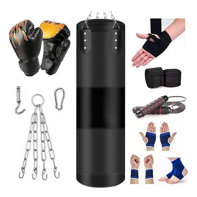 Saco De Boxeo Profesional Banna 120cm Negro Kickboxing Adulto C/accesorios - $689.00 en Mercado Libre | PrecioMX