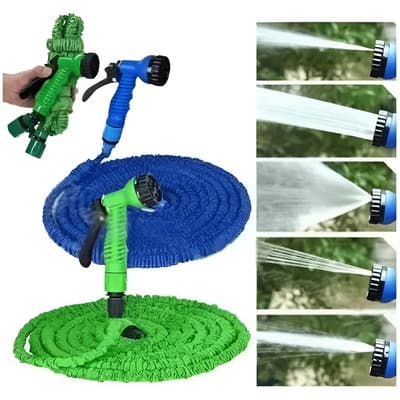 Manguera Expandible Magic Hose Verde 30 Metros Flexibilidad Riego