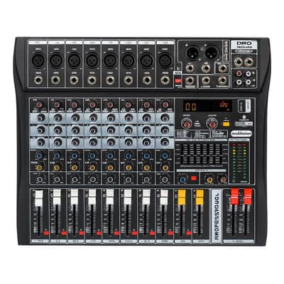 Mezcladora De Sonido 8 Canales 24 Efectos Mixer Usb Interfaz Bluetooth Dj Potencia De 10 W Entrada Para Auriculares Consola De Audio Mezcladoras Reproductor Y Grabador Mp3 - $1,404.96 en Mercado Libre | PrecioMX