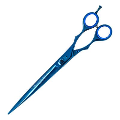 Tijera Para Peluquero Profesional 8 (ac. Japon Azul Titanio) - $450.90 en Mercado Libre | PrecioMX