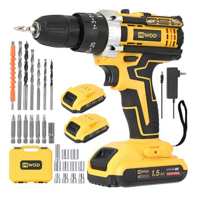 Taladro Atornillador De Impacto Inalámbrico 21v 2 Batería Miwod Miw-dz99 Amarillo - $378.85 en Mercado Libre | PrecioMX