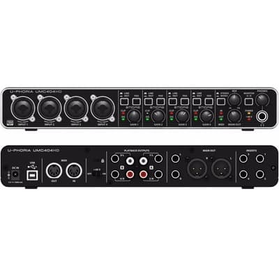 Behringer U-phoria Umc404hd Interfaz De Audio Usb 4 Canales - $3,756.00 en Mercado Libre | PrecioMX