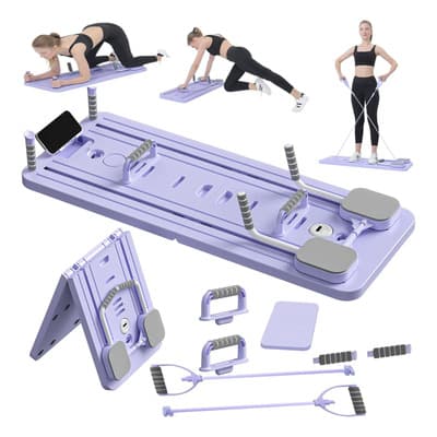 Cama Para Pilates Reformer Plegable Multiusos Tabla 6 En 1