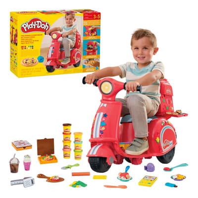 Moto Play-doh Juguete De Montar Scooter Repartidora De Pizzas Color Rojo - $799.14 en Mercado Libre | PrecioMX