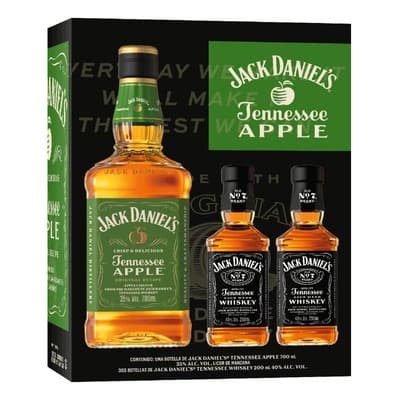 Pack Jack Daniels Apple 700 Ml + 2 Tennessee Whiskey 200 Ml - $789.00 en Mercado Libre | PrecioMX