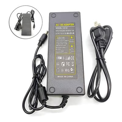 Cargador Adaptador Eliminador Fuente De Poder 12v 10a