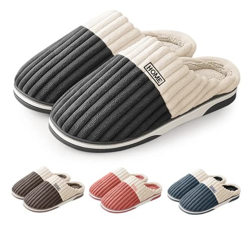 Pantuflas De Felpa Algodón Cómodas Suaves Para Hombre Mujer - $78.00 en Mercado Libre | PrecioMX