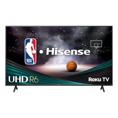 Hisense Pantalla 50r6e5 50 Pulgadas 4k Uhd Hdr Roku Smart Tv - Excelente (Reacondicionado)